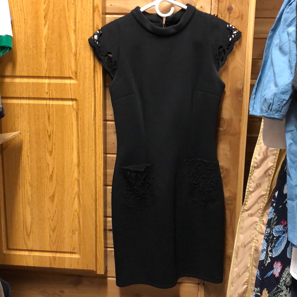 Black MacDuggal dress